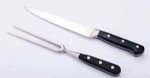 2PCS Slicer Knife And Meat Fork Set With POM Handle