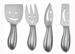 4PCS stainless steel cheese knife set with gift box for cheese tool