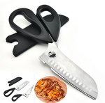 Poultry Shears Detachable Kitchen Scissors With Sleeve