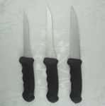 Different Knife Blade Shape Butcher Knife With PP Handle