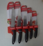 5PCS Kitchen Knives With PP Handle  In PVC Card